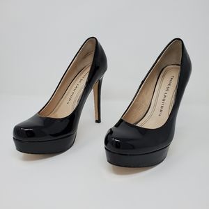 Chinese Laundry Patent Leather Platform Pumps